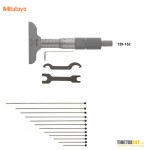 Panme đo sâu Mitutoyo 129-152 0~300mm 0.01mm chân đế đo 63.5mm