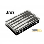 Bộ nhíp inox 5 chi tiết No.1090 Anex Nhật bản