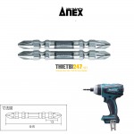 Mũi vặn vít 2 đầu có từ tính 4 cạnh 2 x 65mm ART-2065N Anex