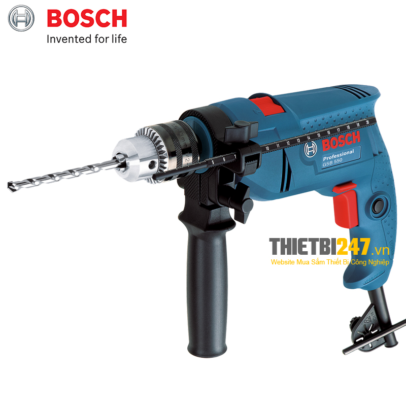 Máy khoan động lực Bosch GSB 550 13mm - 550W