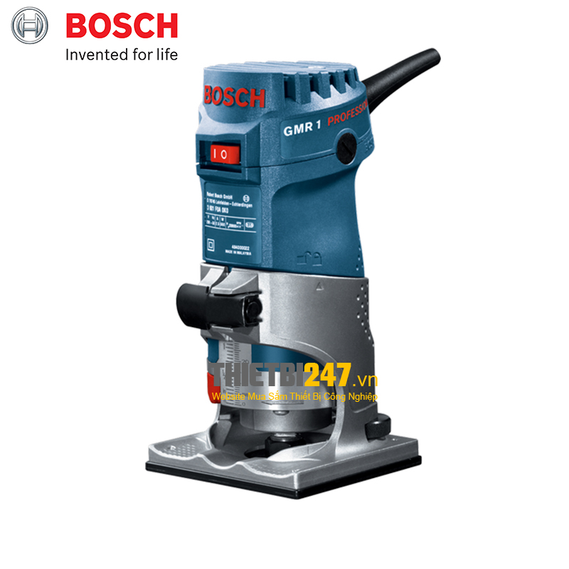Máy phay gỗ nhỏ Bosch GMR 1 6mm - 550W