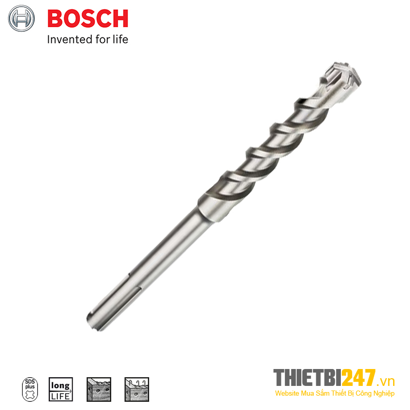 Mũi khoan bê tông chuôi gài 5 khía Bosch SDS Max