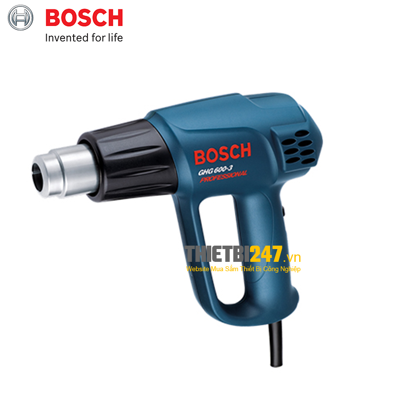 Súng thổi hơi nóng Bosch GHG 600-3 600°C -1800 W