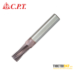 Dao phay ren solid carbide hệ mét ISO dòng MT CPT