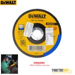 Đá cắt Inox DeWalt DWA8060 100x1.2x16mm