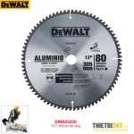 Lưỡi cắt nhôm Dewalt DWA03230 TCT 305mm 80 răng