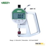 Đồng hồ đo độ dày điện tử Insize 2867-10 0~10mm 0~0.4in