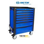 Tủ đựng dụng cụ đồ nghề 7 ngăn xanh đen Kingtony 87934-7BF-B