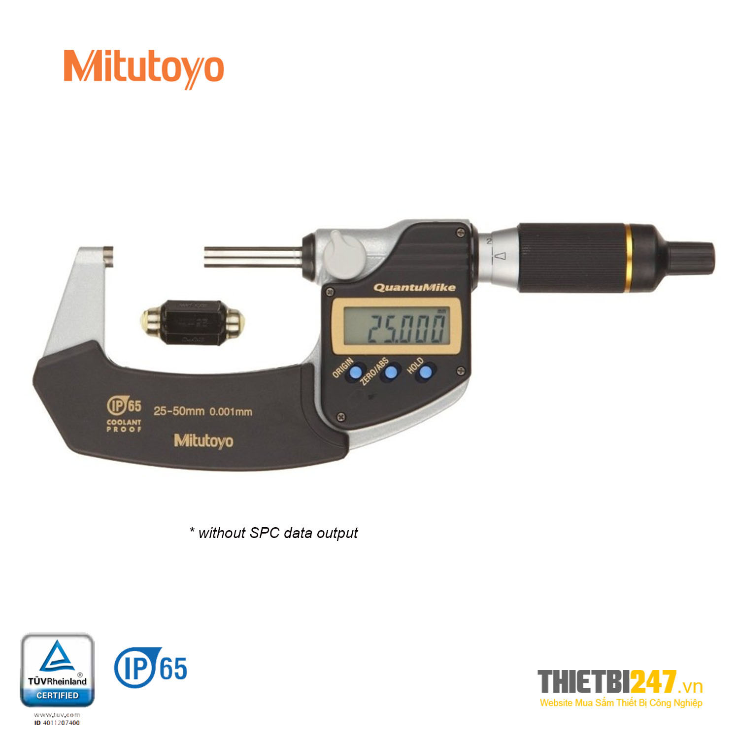 Panme điện tử đo nhanh 25-50mm 0.001mm 293-146-30 Mitutoyo