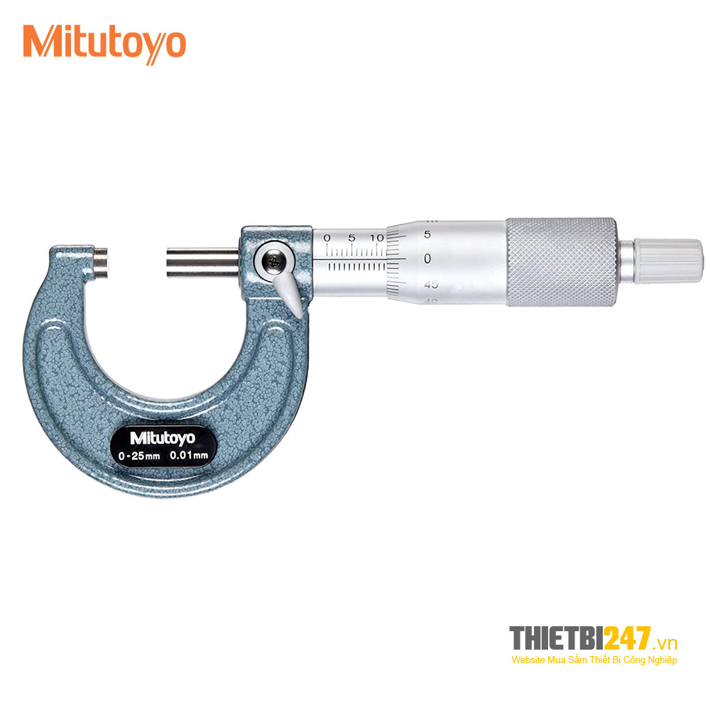 Panme đo ngoài cơ khí Mitutoyo 103-137 0-25mm 0.01mm