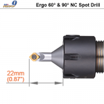 Dao NC Spot Drill 90 độ cho máy tiện tự động Ergo Nine9