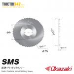 Dao Phay Đĩa Solid Carbide SMS Okazaki