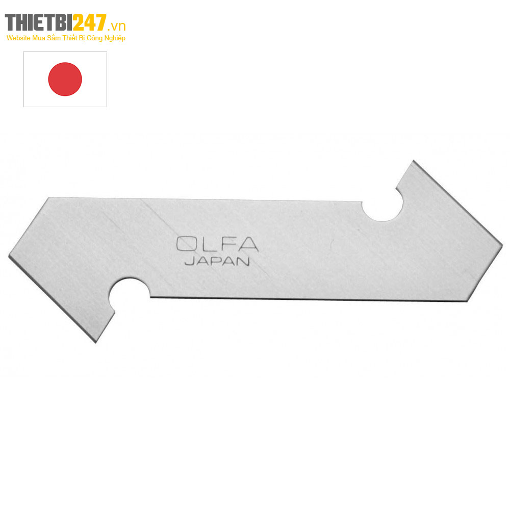 Lưỡi dao tungsten cắt nhựa và formica Olfa PB-800 hộp 3 lưỡi