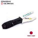 Kìm cắt tuốt bấm cos dây điện đa năng 4 trong 1 210mm No.210 Onishi