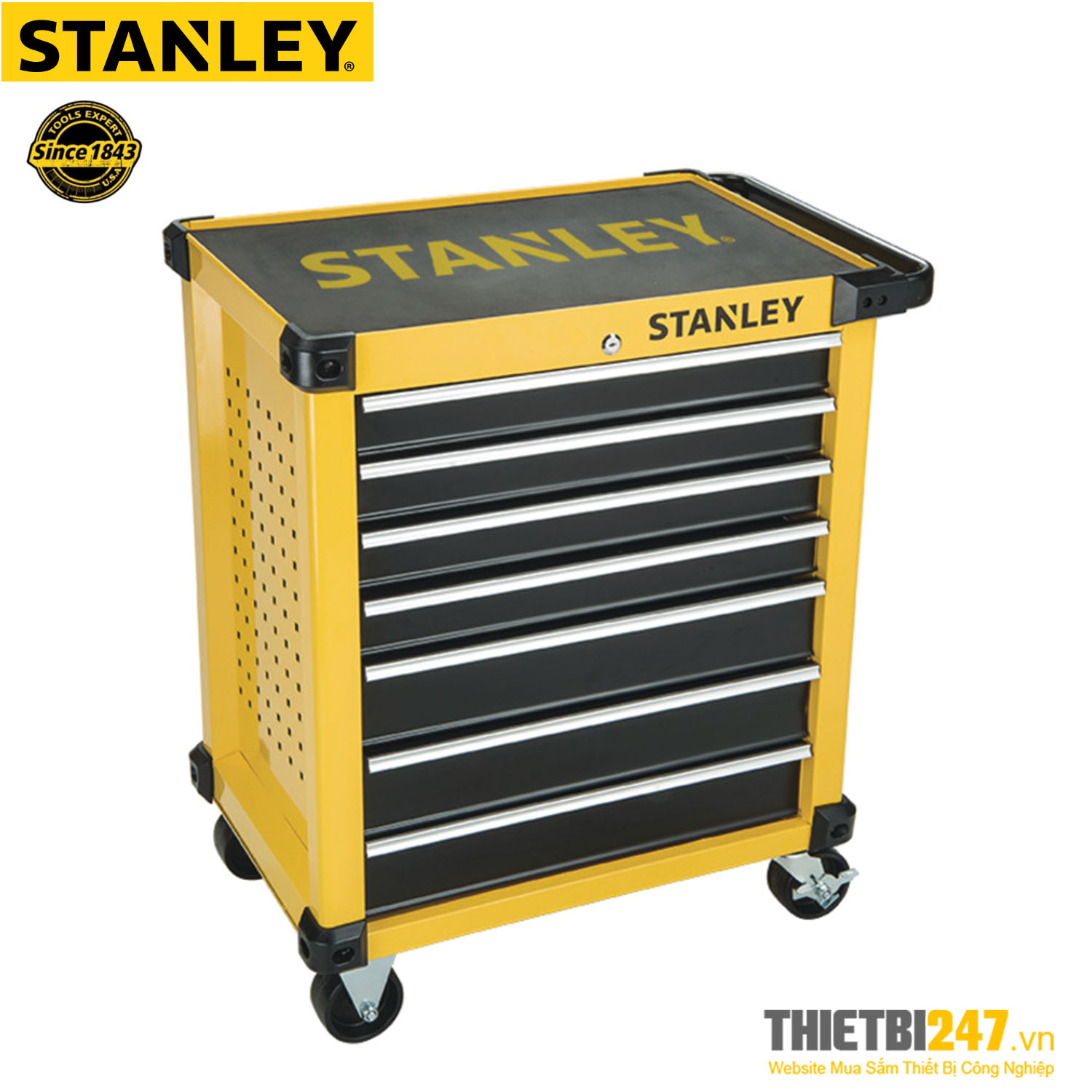 Tủ đựng dụng cụ Stanley 7 ngăn STST74306-8 690x426x889mm