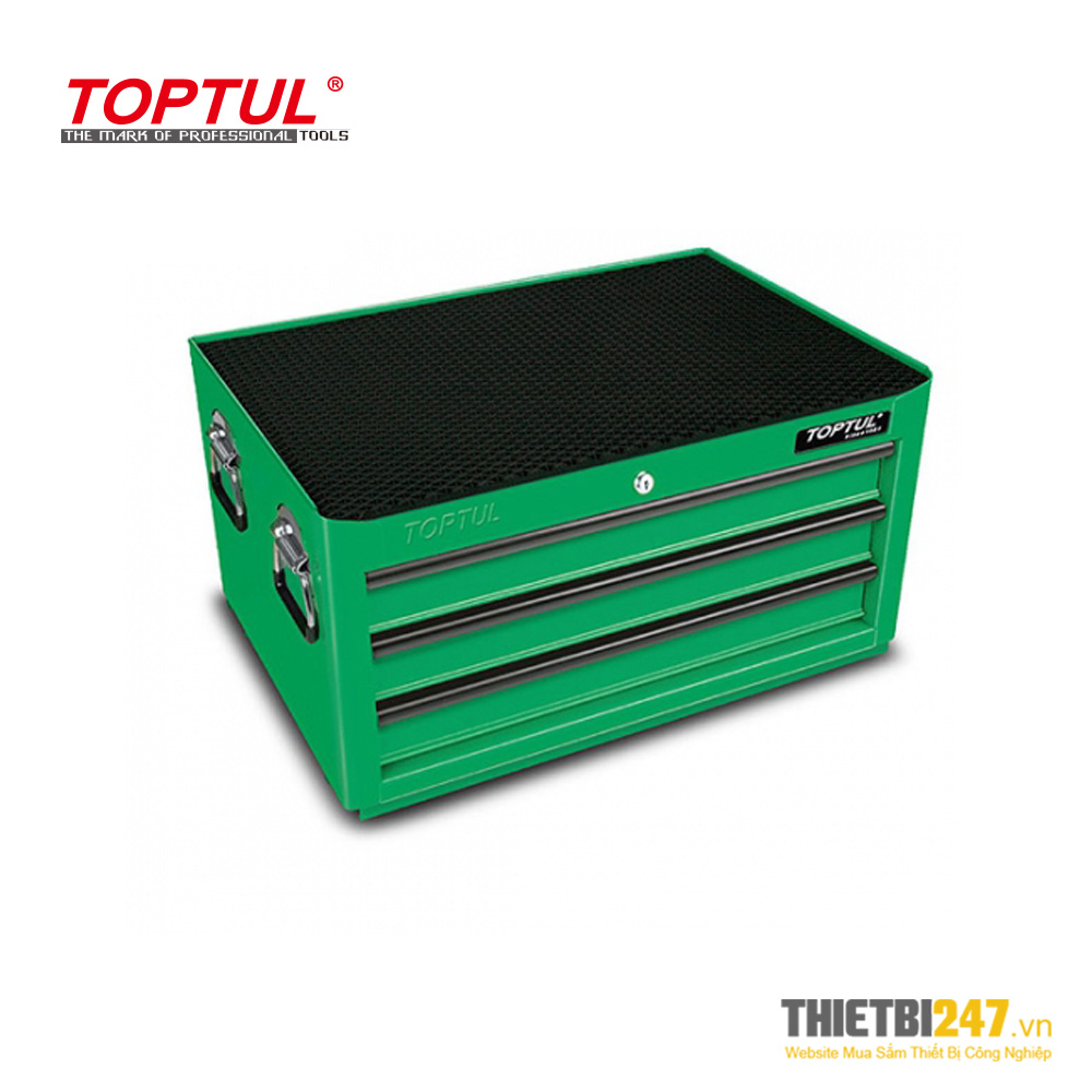 Tủ đựng dụng cụ 3 ngăn có dụng cụ 104 cái GCAZ0007 Toptul