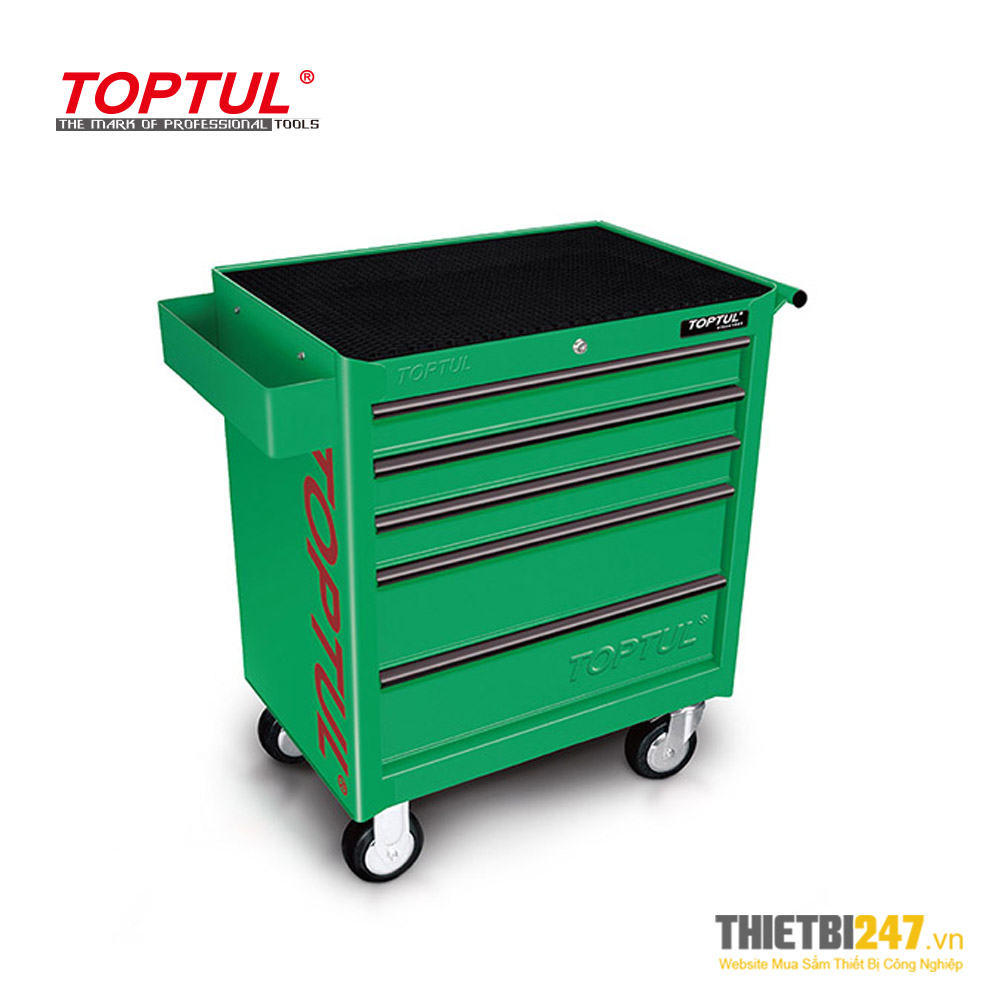 Tủ đựng dụng cụ 5 ngăn có dụng cụ 163 cái GT-16307 Toptul