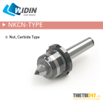 Mũi chống tâm máy tiện đai ốc carbide NKCN Widin