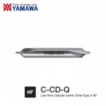 Mũi khoan tâm carbide độ xoắn thấp loại A 90 độ C-CD-Q Yamawa