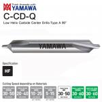 Mũi Khoan Tâm 90 Độ Carbide Me Xoắn Thấp Loại A C-CD-Q Yamawa